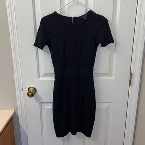 Navy blue bodycon dress
